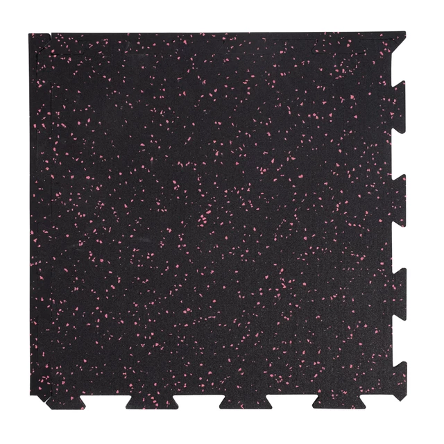 Krawędź maty pod sprzęt inSPORTline Puzeko 50x50x0,5 cm - czarny - wariant A