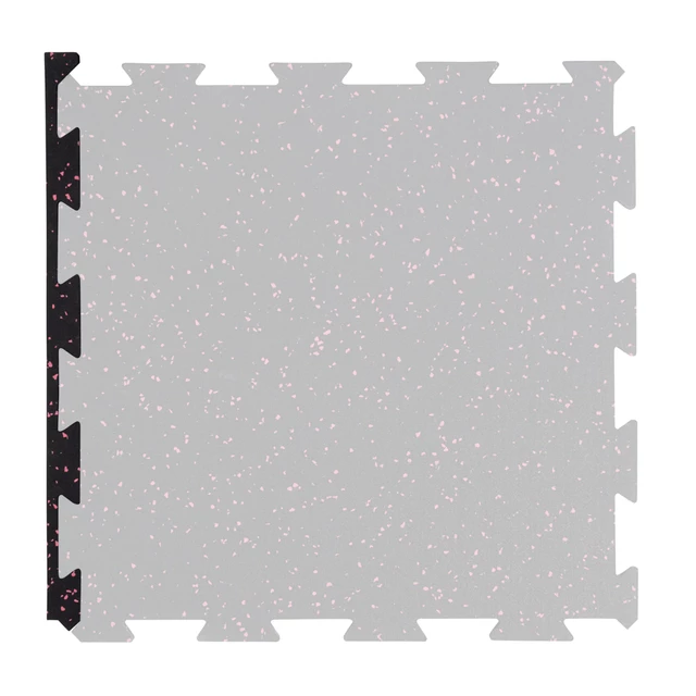 Krawędź maty pod sprzęt inSPORTline Puzeko 50x50x0,5 cm - czarny - wariant A - czarny - wariant A