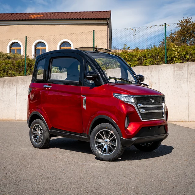 Czterokołowiec elektryczny W-TEC Tuligo II ∙ 2000W ∙ zasięg do 80 km ∙ prędkość 45 km/h ∙ nośność 150 kg ∙ 2 miejsca - Czerwony