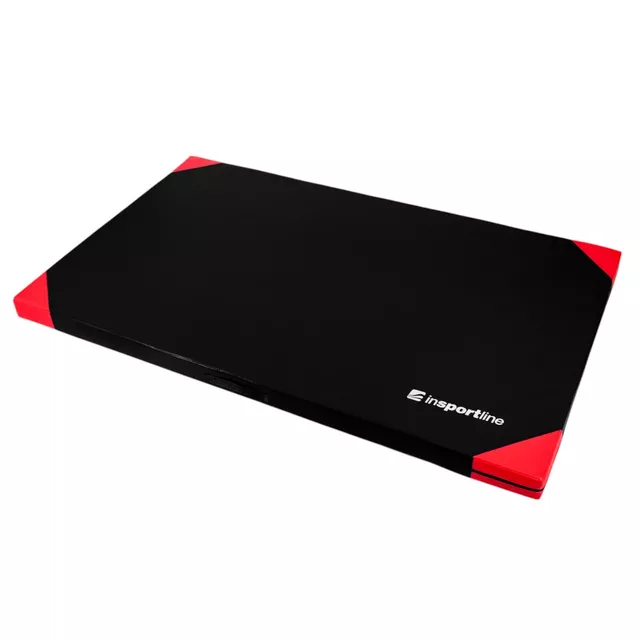 Materac gimnastyczny mata do ćwiczeń inSPORTline Munakor T60 200x120x10 cm - Niebieski