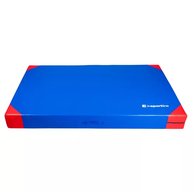 Materac gimnastyczny mata do ćwiczeń inSPORTline Agskal T25 200x120x20 cm - Niebieski