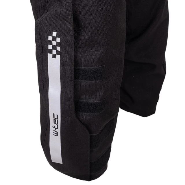 Damskie spodnie motocyklowe W-TEC Siema - Czarny