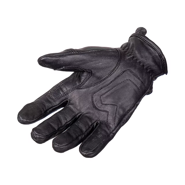 Skórzane rękawice motocyklowe W-TEC Cherton II - Czarny