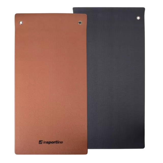 Mata do ćwiczeń inSPORTline Aero Advance 120x60x0,9 cm - Pomarańczowo-różowy