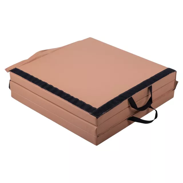 Składany materac gimnastyczny mata inSPORTline Trifold 180x60x5 cm - Czerwony