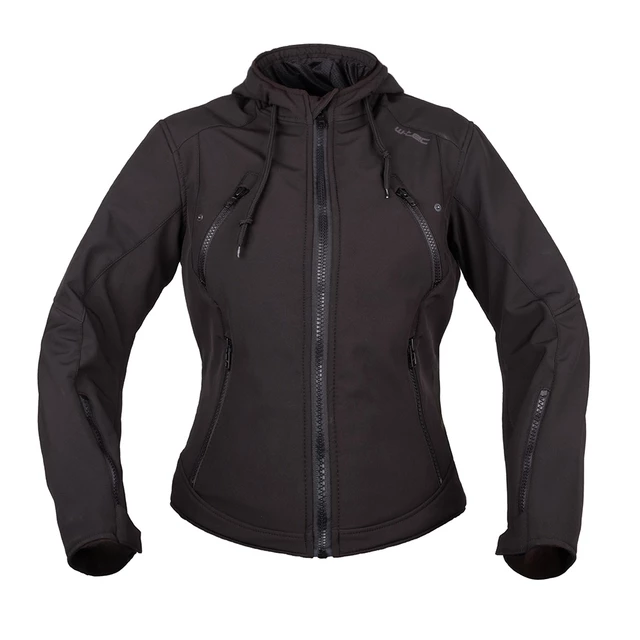 Damska softshellowa kurtka motocyklowa W-TEC Dyte - Czarny