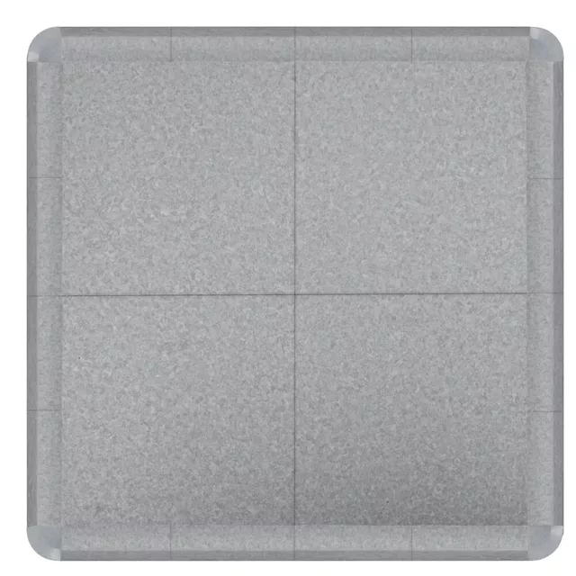 Mata ochronna / podłoga inSPORTline Luxteko Waffle 100x100x2 cm ∙ pod ciężki sprzęt siłowy ∙ struktura waffle ∙ amortyzacja uderzeń ∙ wodoodporna - marmur