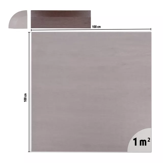 Obrzeże najazdowe do mat inSPORTline Luxteko Waffle 2 cm ∙ 1 szt ∙ płynne przejście ∙ PVC/guma/EPDM