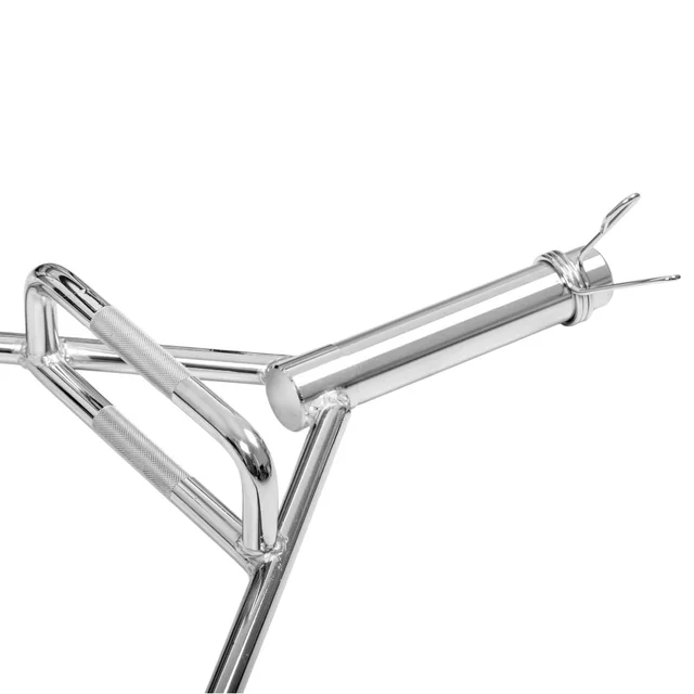 Gryf olimpijski Hex inSPORTline Hexlif 140cm/50mm ∙ do martwego ciągu ∙ waga 21,8 kg ∙ nośność 200 kg ∙ z zaciskami