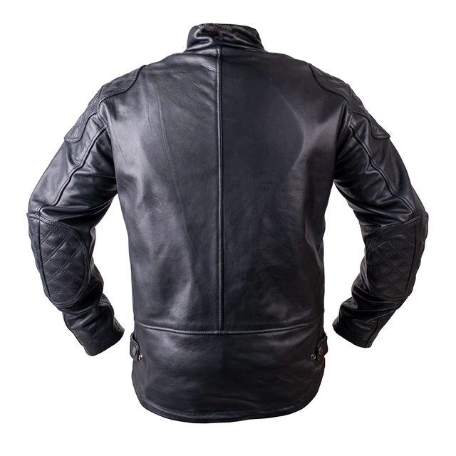 Skórzana kurtka motocyklowa W-TEC Valebravo - Czarny