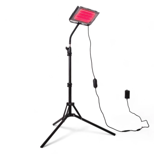 Lampa LED rozgrzewająca na podczerwień ze stojakiem światłoterapia inSPORTline Elbasan
