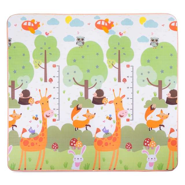 Zwijana mata dla dzieci inSPORTline Lhotino 200x180x1,5 cm - Plaża/Gospodarstwo rolne
