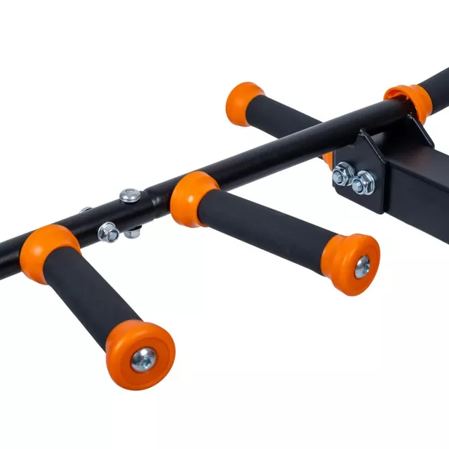 Drążek do podciągania ścienny inSPORTline Wallibor ∙ 120 kg ∙ 3 chwytów ∙ antypoślizgowe uchwyty