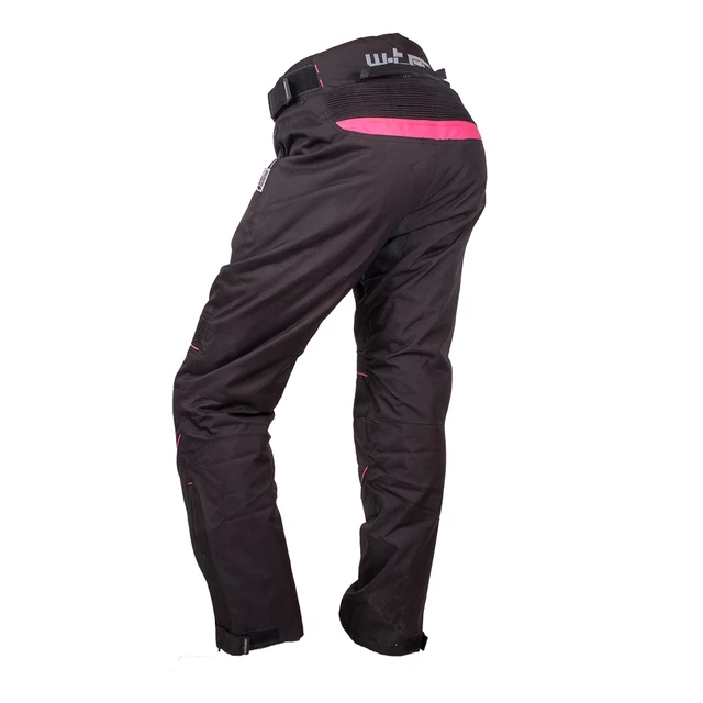 Damskie spodnie motocyklowe W-TEC Durmanes Lady - Czarno-różowy