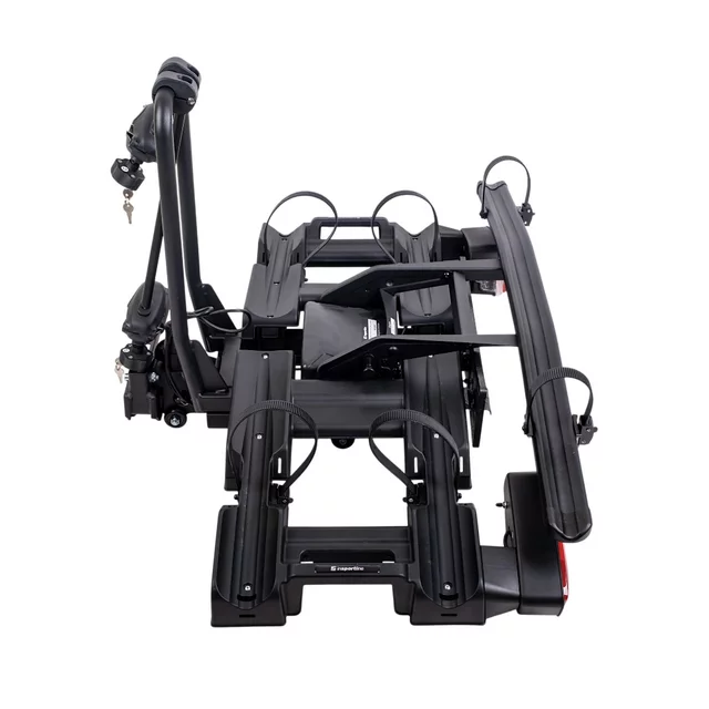 Dostawka na trzeci rower do bagażnika inSPORTline Trekan 3 ∙ nośność 15 kg ∙ power lock ∙ certyfikat tuv ∙ błyskawiczny montaż