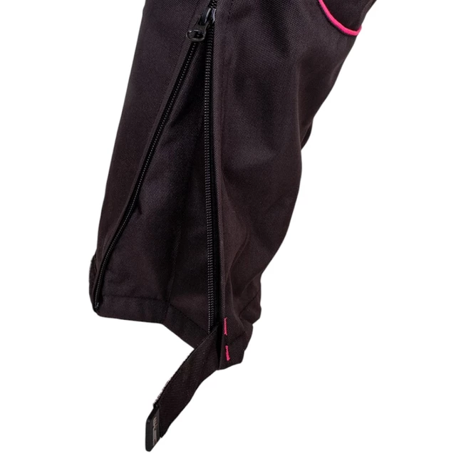Damskie spodnie motocyklowe W-TEC Durmanes Lady - Czarno-różowy