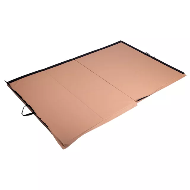Składany materac gimnastyczny mata inSPORTline Kvadfold 200x120x5 cm - Czerwony