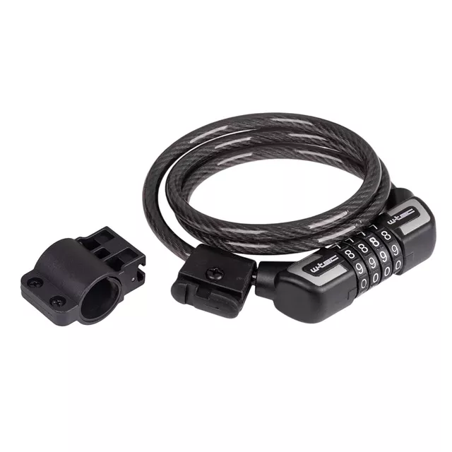 Zapięcie rowerowe na szyfr W-TEC Liberlock 8*1000mm