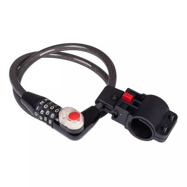 Zapięcie rowerowe na szyfr W-TEC Boelis 10*800mm ze światłem LED