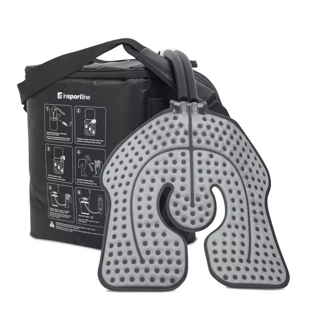 Urządzenie do krioterapii kompresyjnej inSPORTline Coldero ∙ mata chłodząca ∙ 3 poziomy przepływu ∙ timer ∙ pilot