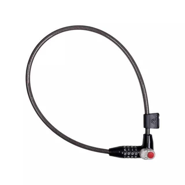 Zapięcie rowerowe na szyfr W-TEC Boelis 10*800mm ze światłem LED