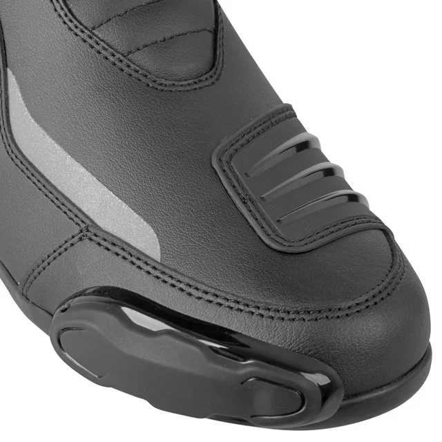 Buty motocyklowe W-TEC Rison Evo ∙ ochraniacze kostek i pięt ∙ elementy odblaskowe ∙ antypoślizgowa podeszwa ∙ wzmocnienie pod dźwignię - Czarny