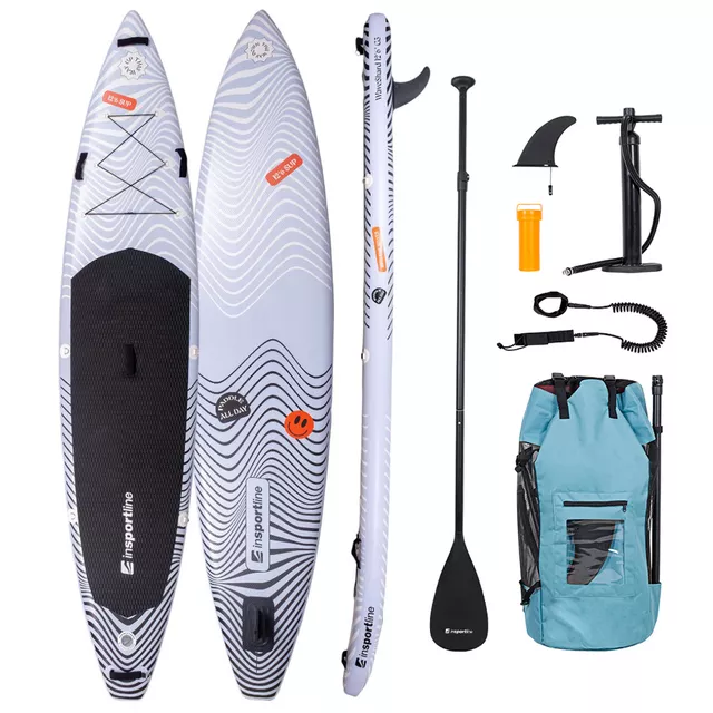 Paddleboard deska SUP z akcesoriami inSPORTline WaveShard 12'6"