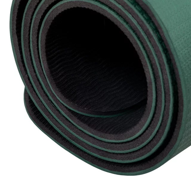 Mata do ćwiczeń inSPORTline Kikami 180x61x0,8 cm ∙ z otworami do zawieszenia ∙ antypoślizgowa ∙ z paskiem transportowym ∙ odporna na pot i wodę