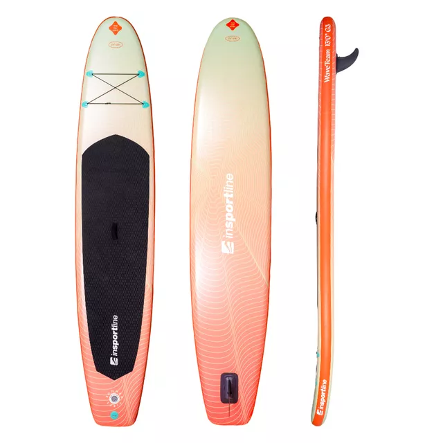 Paddleboard z akcesoriami, deska SUP inSPORTline WaveTeam 13'0" 396 cm