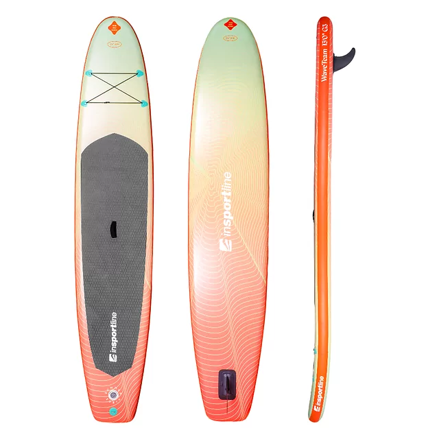Paddleboard z akcesoriami, deska SUP inSPORTline WaveTeam 13'0" 396 cm