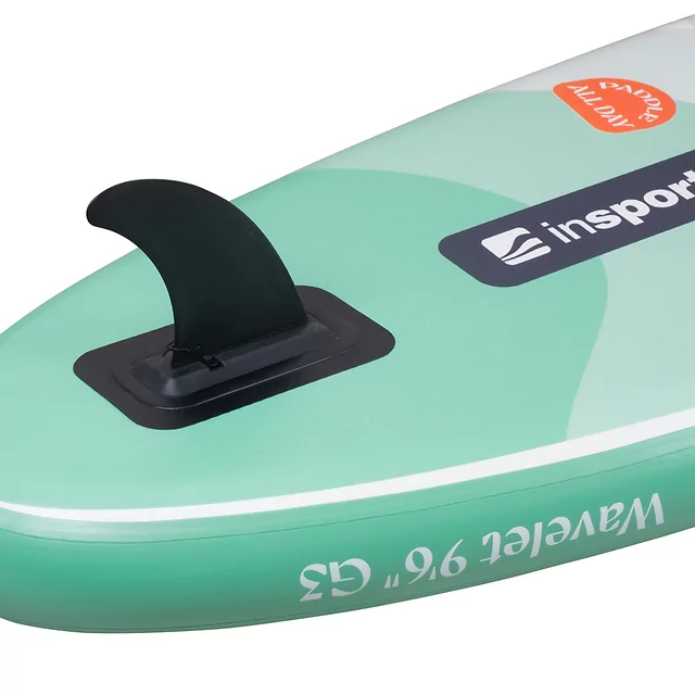 Paddleboard z akcesoriami deska SUP inSPORTline Wavelet 9'6" - Niebieski