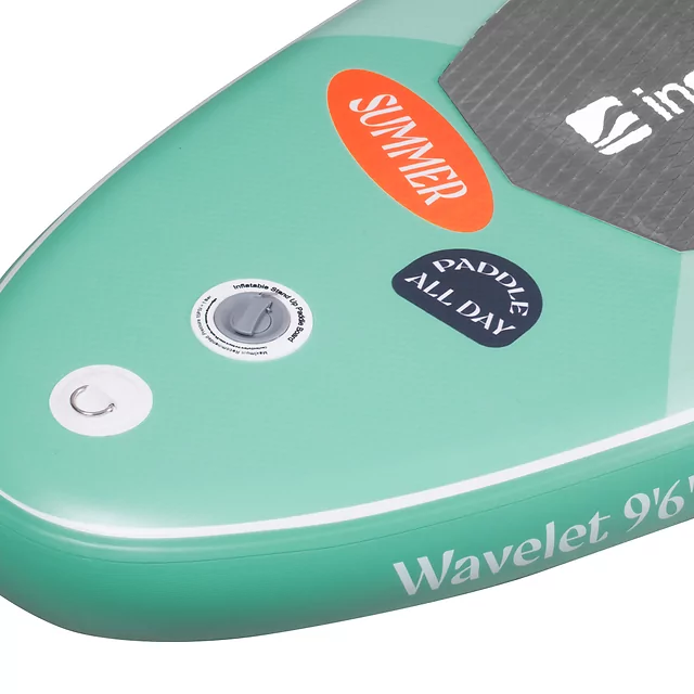 Paddleboard z akcesoriami deska SUP inSPORTline Wavelet 9'6" - Niebieski