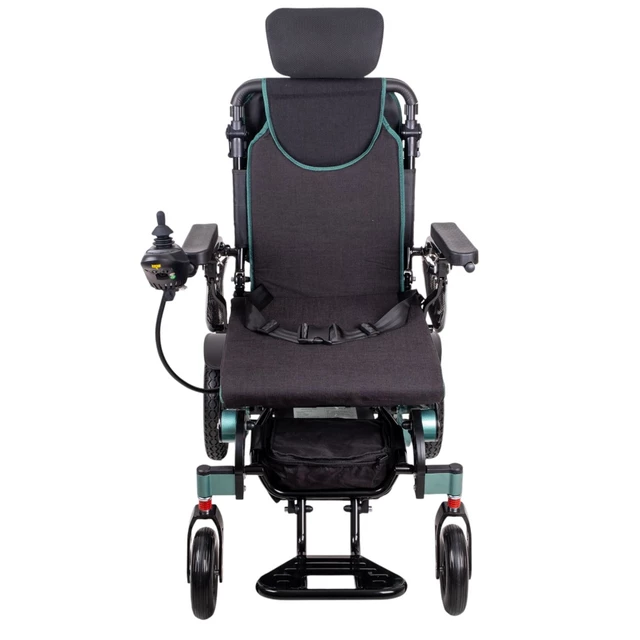Składany elektryczny wózek inwalidzki inSPORTline Hawkie Evo Plus z regulowanym oparciem 700W