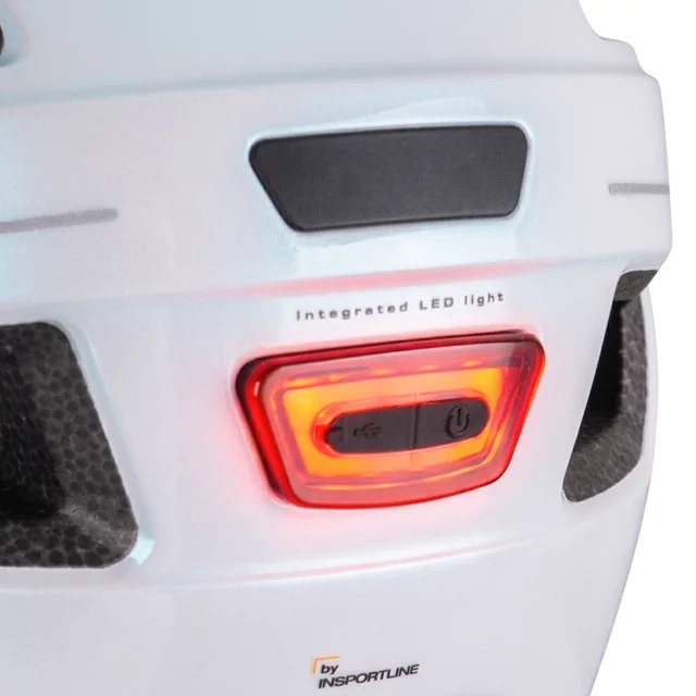 Dziecięcy kask rowerowy ISL Lumiro ∙ wyjmowana lampka LED USB-C ∙ 9 otworów wentylacyjnych ∙ regulacja pokrętłem ∙ In-Mold - Neon Yellow