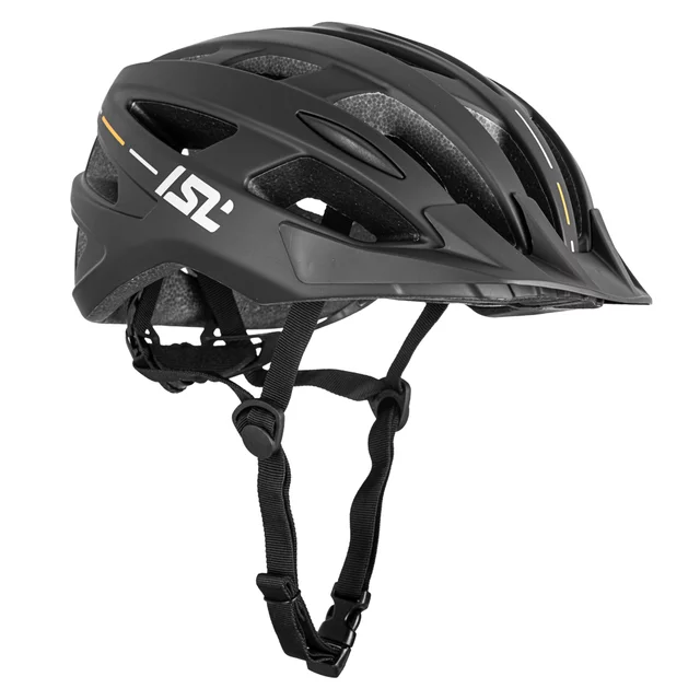 Kask rowerowy inSPORTline Winsdor ∙ nowoczesny design ∙ technologia in-mold ∙ zdejmowany daszek ∙ wysoka wentylacja - Matowa biel/przydymiony róż - Matowa czerń/tytanowa szarość