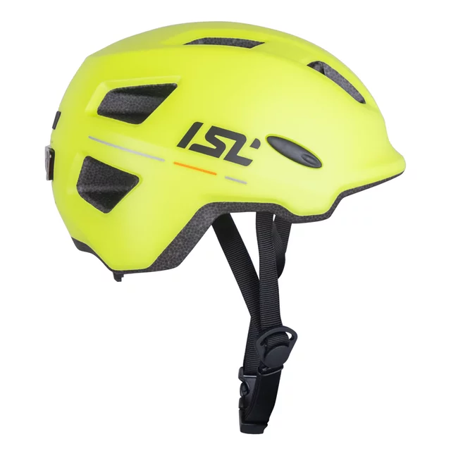 Kask rowerowy dziecięcy 2w1 inSPORTline Lumitto ∙ z lampką LED ∙ technologia in-mold ∙ regulacja pokrętłem ∙ 9 otworów wentylacyjnych - Brzoskwiniowy beż