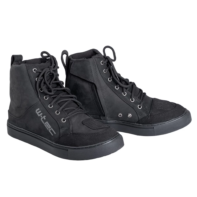 Buty motocyklowe W-TEC Sevendee - Ciemny szary - Czarny