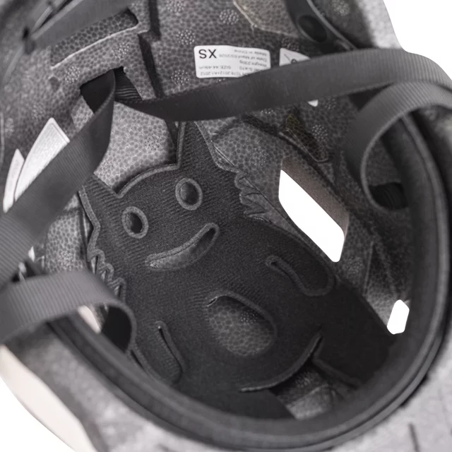 Kask rowerowy dziecięcy 2w1 inSPORTline Lumitto ∙ z lampką LED ∙ technologia in-mold ∙ regulacja pokrętłem ∙ 9 otworów wentylacyjnych - Brzoskwiniowy beż