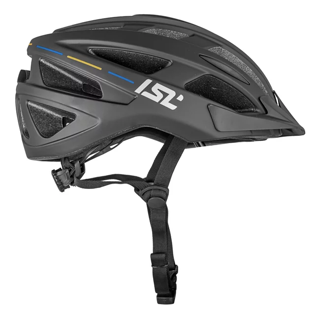 Kask rowerowy inSPORTline Winsdor ∙ nowoczesny design ∙ technologia in-mold ∙ zdejmowany daszek ∙ wysoka wentylacja - Matowa biel/przydymiony róż
