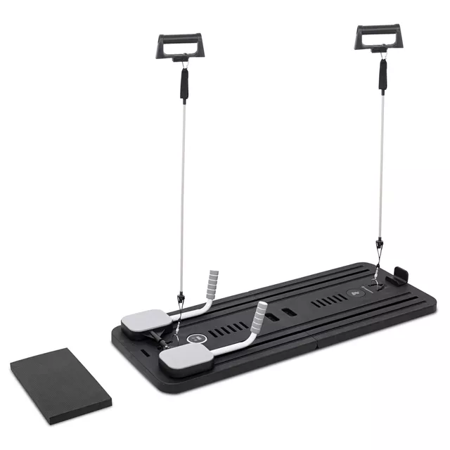Deska do pilatesu inSPORTline Trancer Basic, antypoślizgowy, składana konstrukcja, wyjmowany wyświetlacz, podstawka na telefon