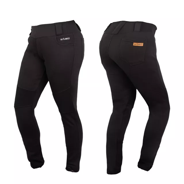 Damskie legginsy motocyklowe W-TEC Lukrecia - Czarny