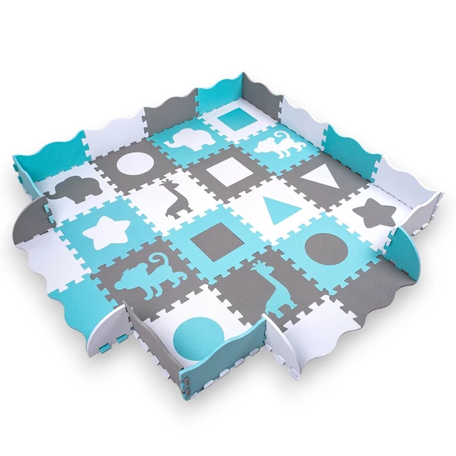 Puzzle mata piankowa dla dzieci inSPORTline Smarfino 30,5x30,5x1 cm, 36 szt.