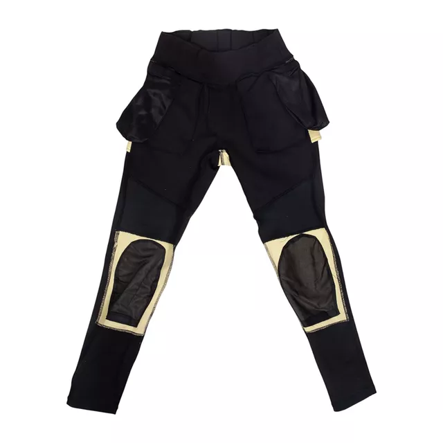 Damskie legginsy motocyklowe W-TEC Lukrecia - Czarny