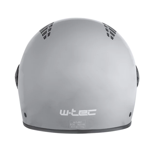 Kask motocyklowy otwarty W-TEC Baraldo - Matowy szary