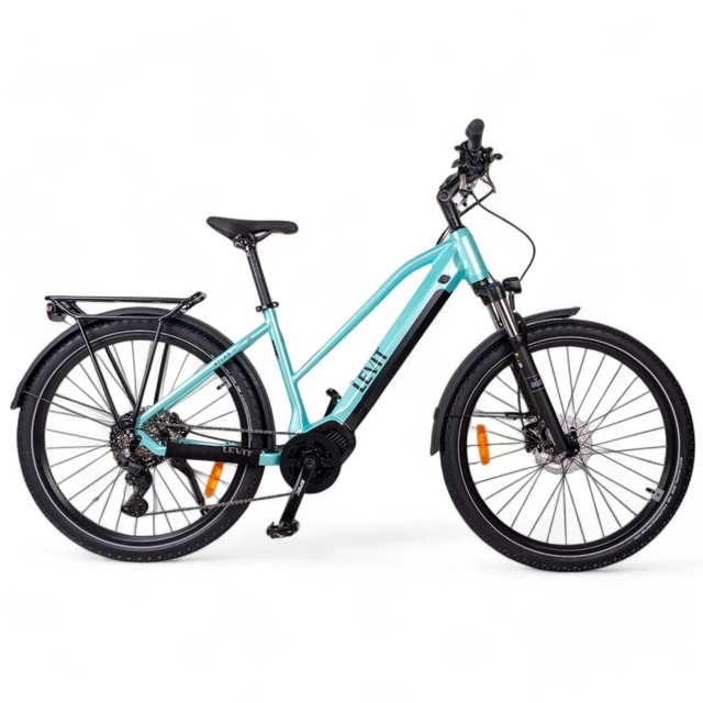 Trekkingowy rower elektryczny Levit Atlas Vinka Midstep 630 27,5" - Mint Pearl