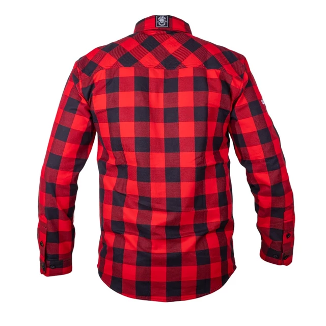 Stylowa koszula W-TEC Black Heart Respector - Szary