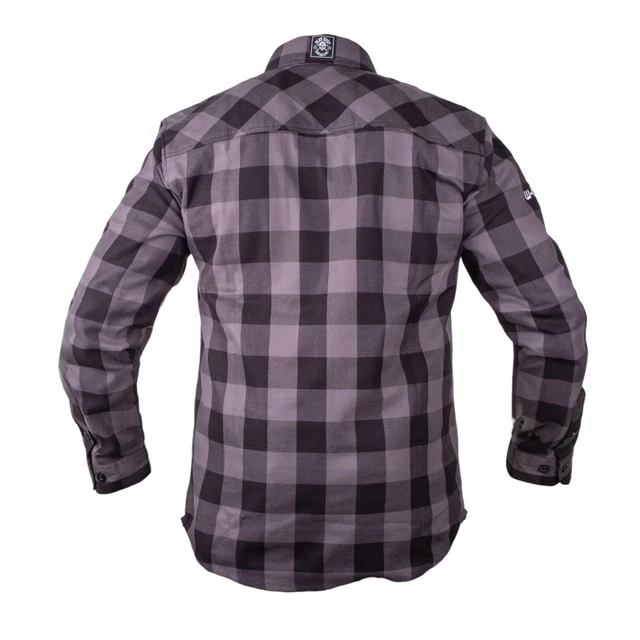 Stylowa koszula W-TEC Black Heart Respector - Szary