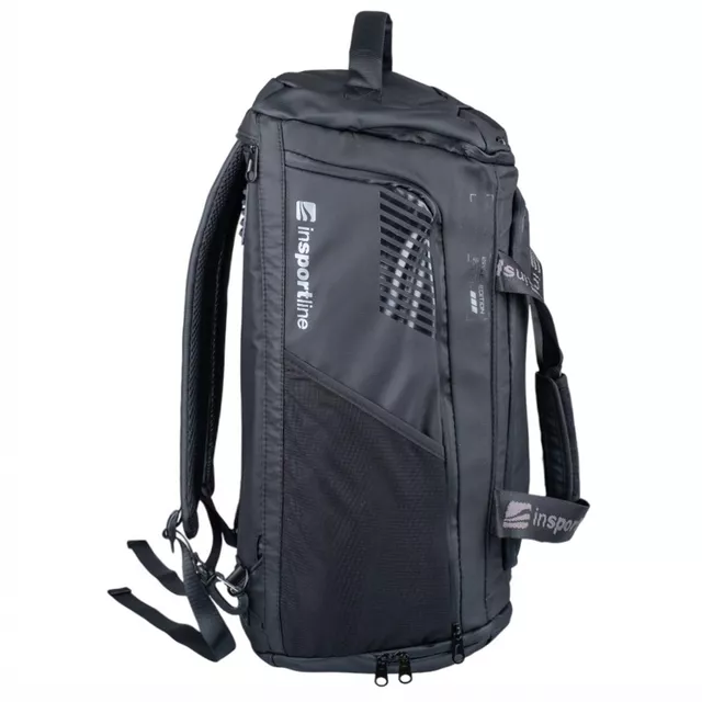 Torba sportowa 2w1 inSPORTline Cavesso 50 l ∙ wielofunkcyjna ∙ wodoodporna ∙ z kieszenią na laptop ∙ komora na buty ∙ zamek szyfrowy