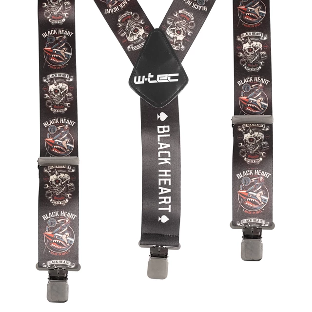 Szelki motocyklowe W-TEC Black Heart Suspenders - Warhawk
