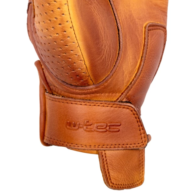 Letnie skórzane rękawice motocyklowe W-TEC Gatorrano